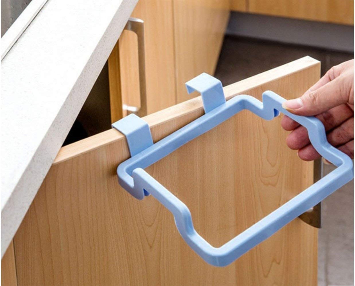 Multi-Use Garbage Bag Hanger – For Kitchen, Bathroom, Office