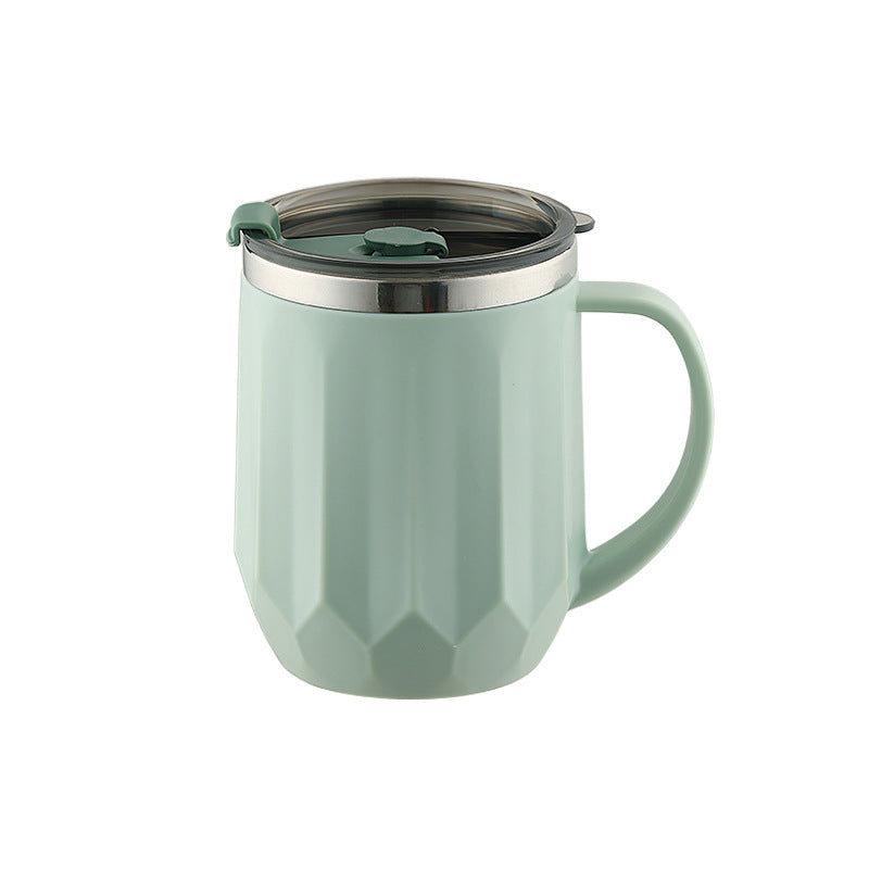 Stainless Steel Coffee Mug With Lid– Insulated Travel Cup