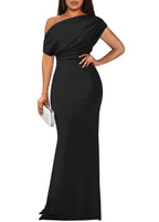 Women's Elegant Off Shoulder Bodycon Party Evening Dress (Buy 2 Free Shipping)