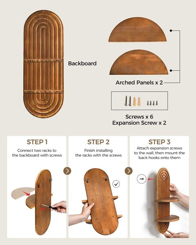 Boho Style Plant Shelf