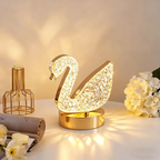 🎄50K+ SOLD! ✨Rechargeable Luxury Crystal LED Night Light Lamp