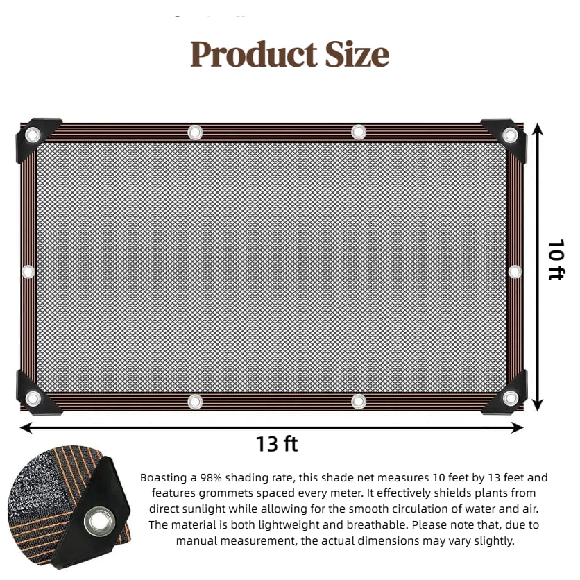☀️ 98% UV-Blocking Sunshade Net – Ultimate Outdoor Protection-6