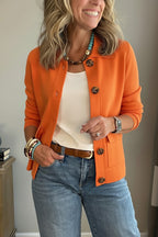 CLEARANCE SALE🔥 Casual Lapel Pocket Solid Color Jacket