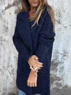 CLEARANCE🔥 Casual Ribbed Lapel Pocket Jacket