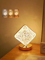 🎄50K+ SOLD! ✨Rechargeable Luxury Crystal LED Night Light Lamp