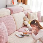 3D Jacquard Stretch Full Wrap Sofa Cover