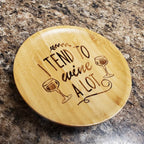 Wine Glass Charcuterie Topper