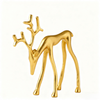 Black Reindeer Statues-Christmas Decorations