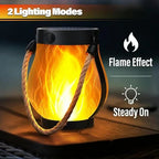 Dancing flame Solar Lantern Outdoor Lights