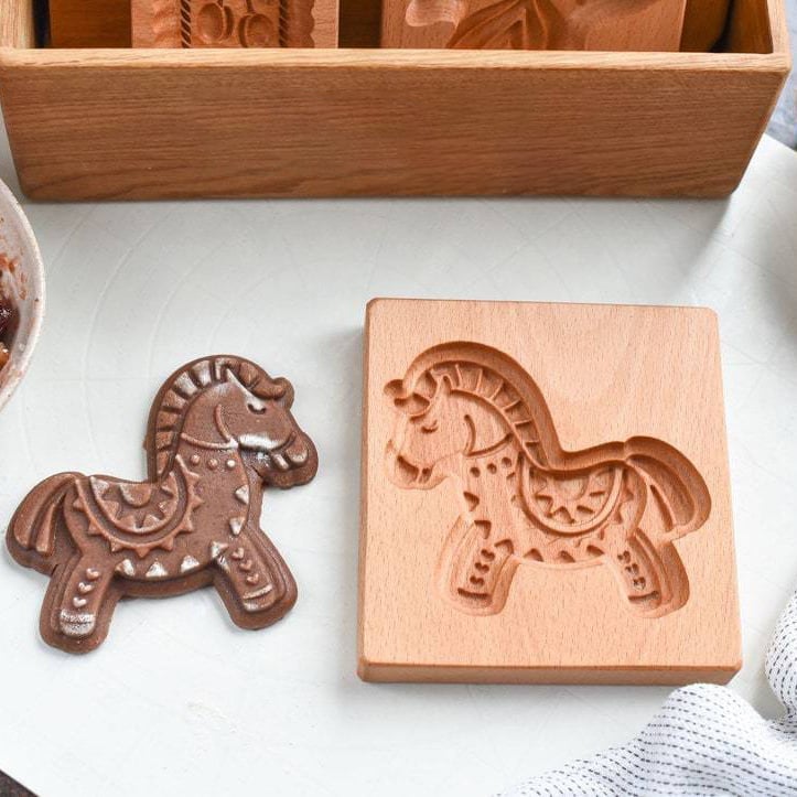 (🎁Last day limited sale - 49% off🎁)Wood patterned Cookie cutter - Embossing Mold For Cookies