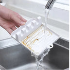 Plastic Spoon Rest Tray – 4-Slot Utensil Holder for Cooking