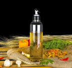 1L Transparent Oil Dispenser – Easy Pour, Unbreakable Plastic