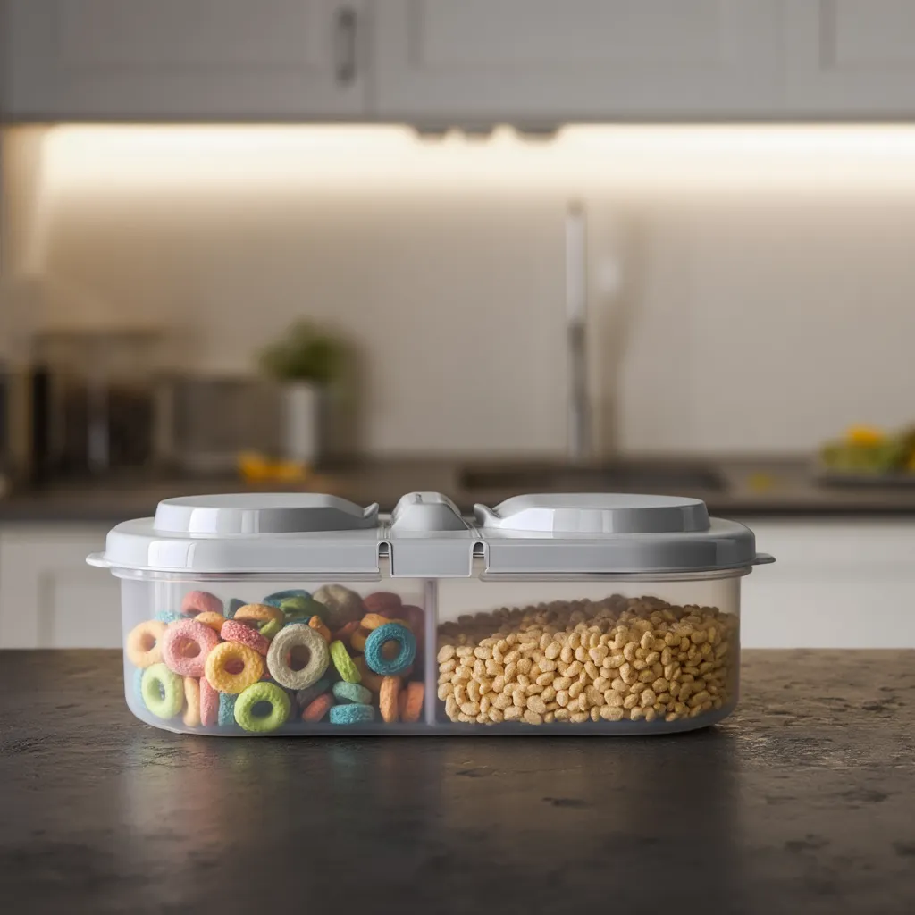 2-Way Tiffin & Storage Box – Airtight, Leakproof Lunch Box