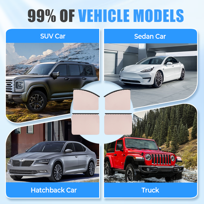 Effortless Sliding Sunshade to Block Heat and UV Rays