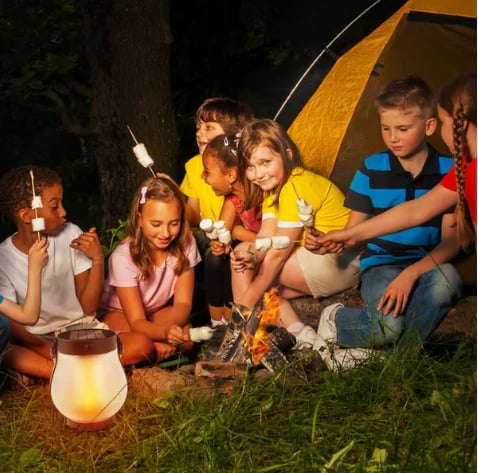 Dancing flame Solar Lantern Outdoor Lights