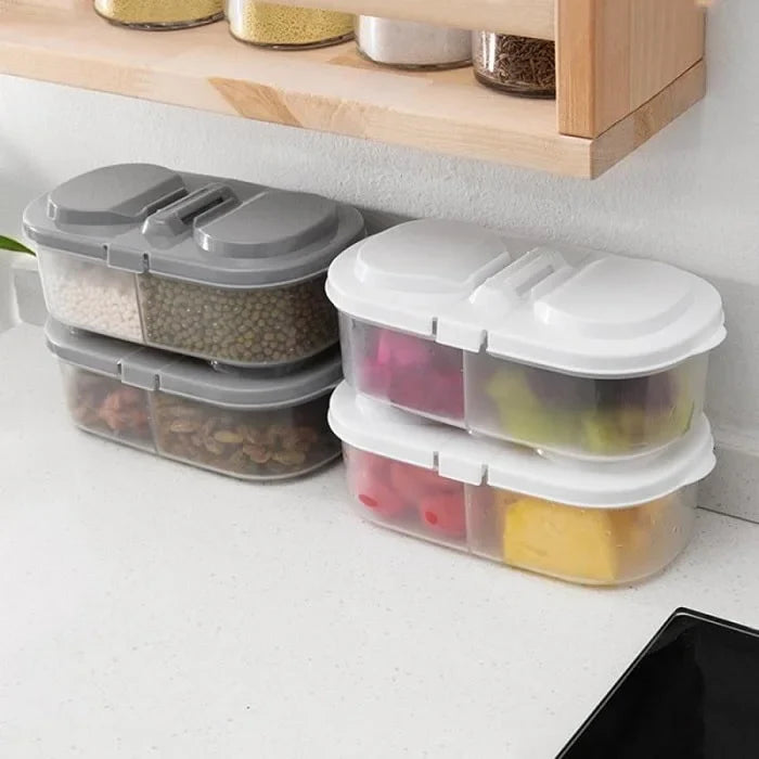 2-Way Tiffin & Storage Box – Airtight, Leakproof Lunch Box