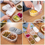 2-Way Tiffin & Storage Box – Airtight, Leakproof Lunch Box