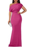 Women's Elegant Off Shoulder Bodycon Party Evening Dress (Buy 2 Free Shipping)