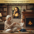 Interesting Mona Lisa art imitation oil painting wall decoration