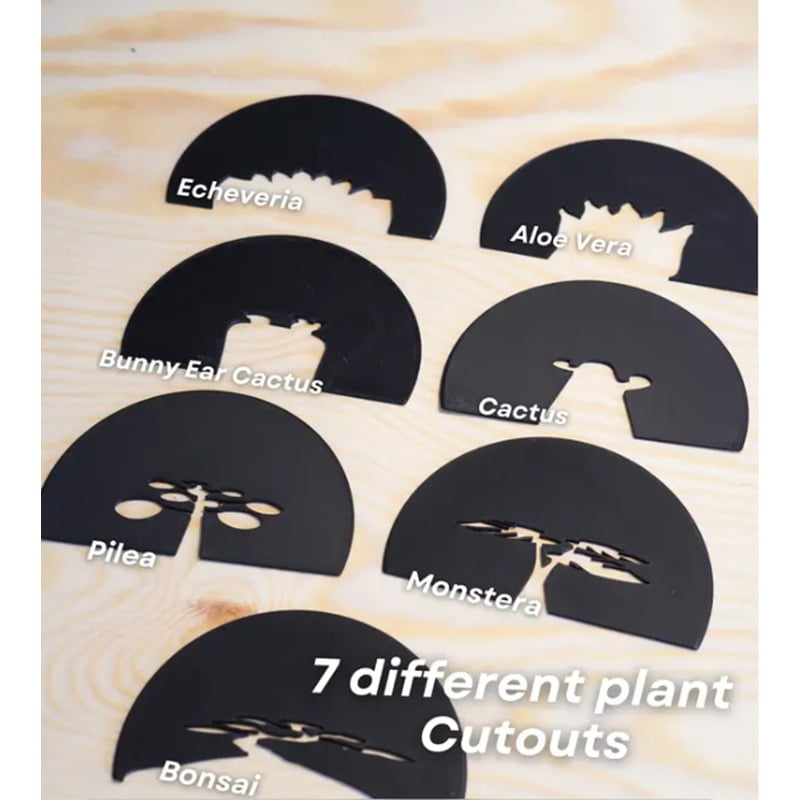 Light Projections Plant Pot