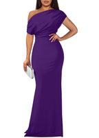 Women's Elegant Off Shoulder Bodycon Party Evening Dress (Buy 2 Free Shipping)