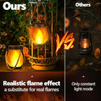 Dancing flame Solar Lantern Outdoor Lights