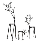 Black Reindeer Statues-Christmas Decorations