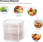Fridge & Pantry Storage Containers – Food Organizers (6-Pack)