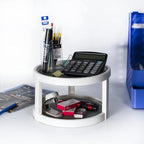 Double Layer Rotating Tray – 10-Inch Spice Rack Organizer