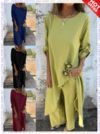 🎉2025 Women's Irregular Dress and Loose Fit Pants