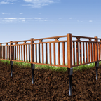 Factory direct sale ◼️ Heavy-duty fence post repair kit