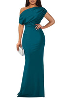 Women's Elegant Off Shoulder Bodycon Party Evening Dress (Buy 2 Free Shipping)