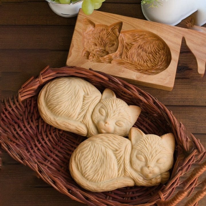 (🎁Last day limited sale - 49% off🎁)Wood patterned Cookie cutter - Embossing Mold For Cookies
