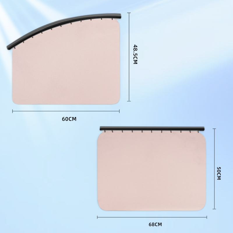 Effortless Sliding Sunshade to Block Heat and UV Rays