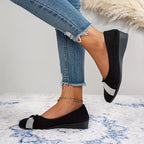 Women's Lightweight Rhinestone Wedge Support Shoes