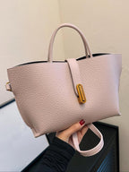 Women's Elegant Solid Color French Style Handbag