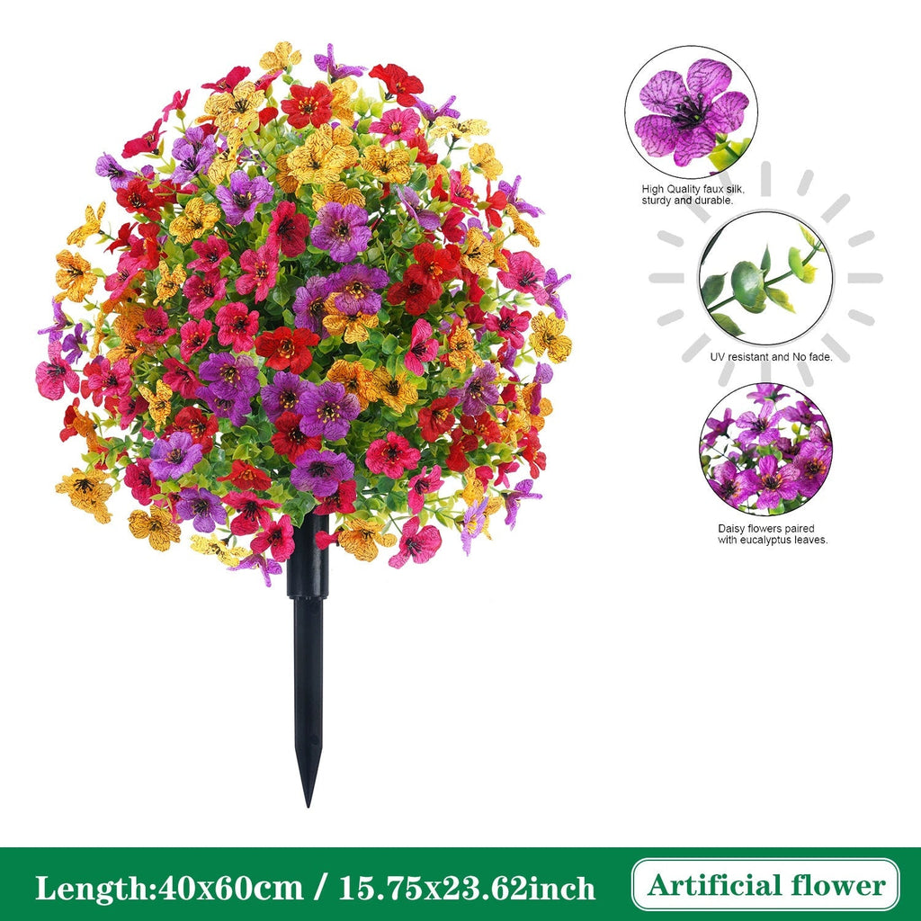 UV Resistant Artificial Cedar Topiary Ball Tree