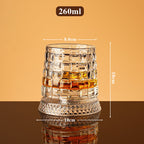 360 Degree Rotating Whiskey Glass