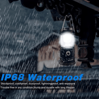 Collapsible LED Camping Lanterns Lightweight Waterproof Solar