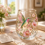🌸🌿 Limited Edition 2026 Garden Morning Bliss Glass Tea Cup☀️☕