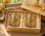 🌸🌿 Limited Edition 2026 Garden Morning Bliss Glass Tea Cup☀️☕