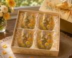 🌸🌿 Limited Edition 2026 Garden Morning Bliss Glass Tea Cup☀️☕