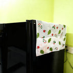 Transparent Waterproof Fridge Cover – Dust-Proof with Storage Pockets