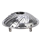 Stainless Steel Folding Steamer Basket – Adjustable Vegetable & Food Steamer