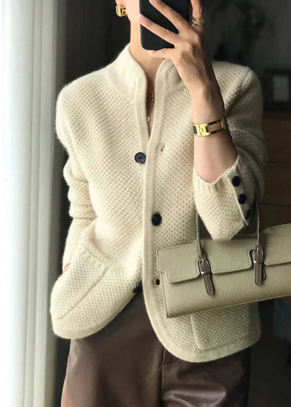 Elegant Cardigan With Buttons