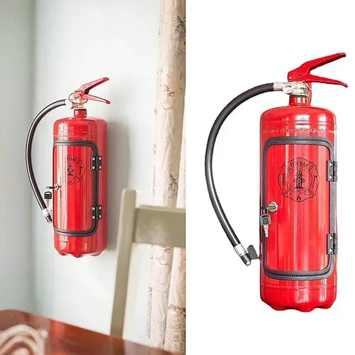 Gift Can Bar Set Fire Extinguisher