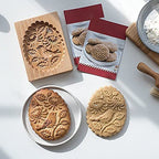 (🎁Last day limited sale - 49% off🎁)Wood patterned Cookie cutter - Embossing Mold For Cookies