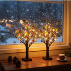 Red Fruit Tree LED Lights