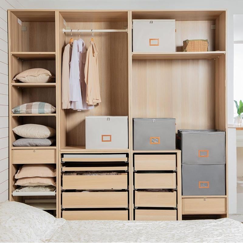 Fabric Shoe Organizer Storage Box