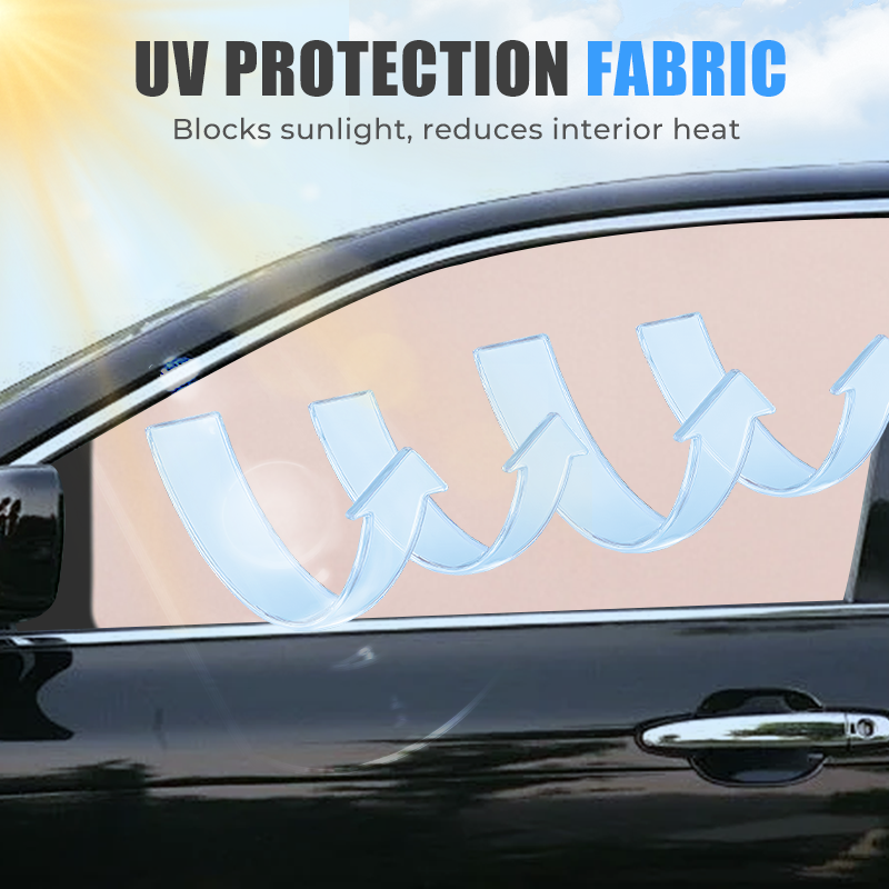 Effortless Sliding Sunshade to Block Heat and UV Rays
